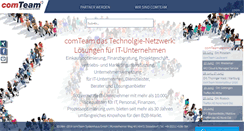 Desktop Screenshot of comteam.sectornet.de