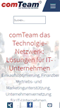 Mobile Screenshot of comteam.sectornet.de